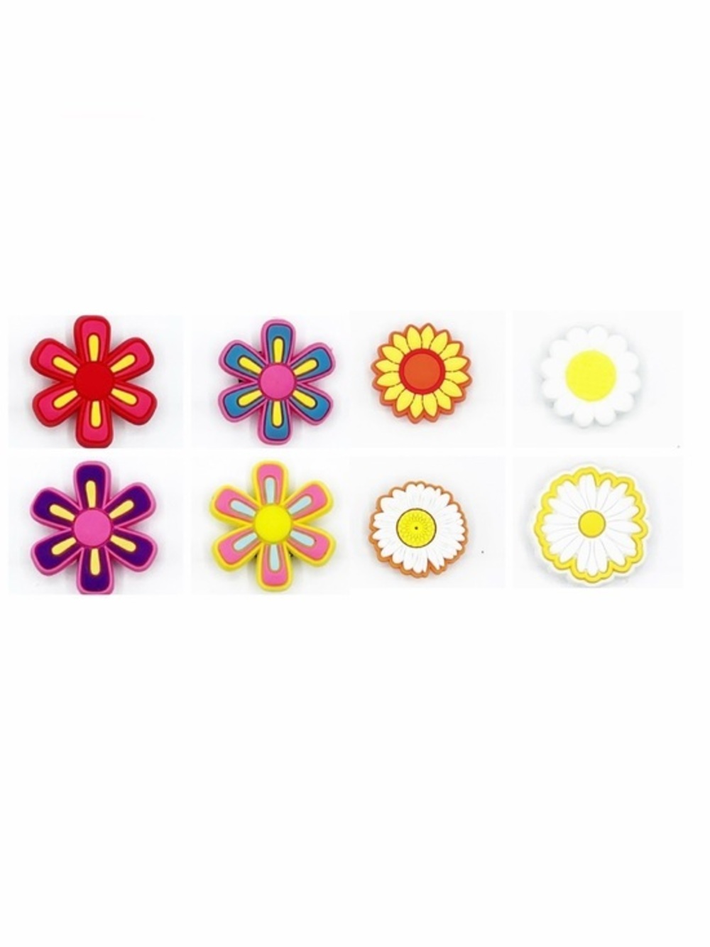 Flowers Sunflower Daises Shoe Charms for Crocs Shoes